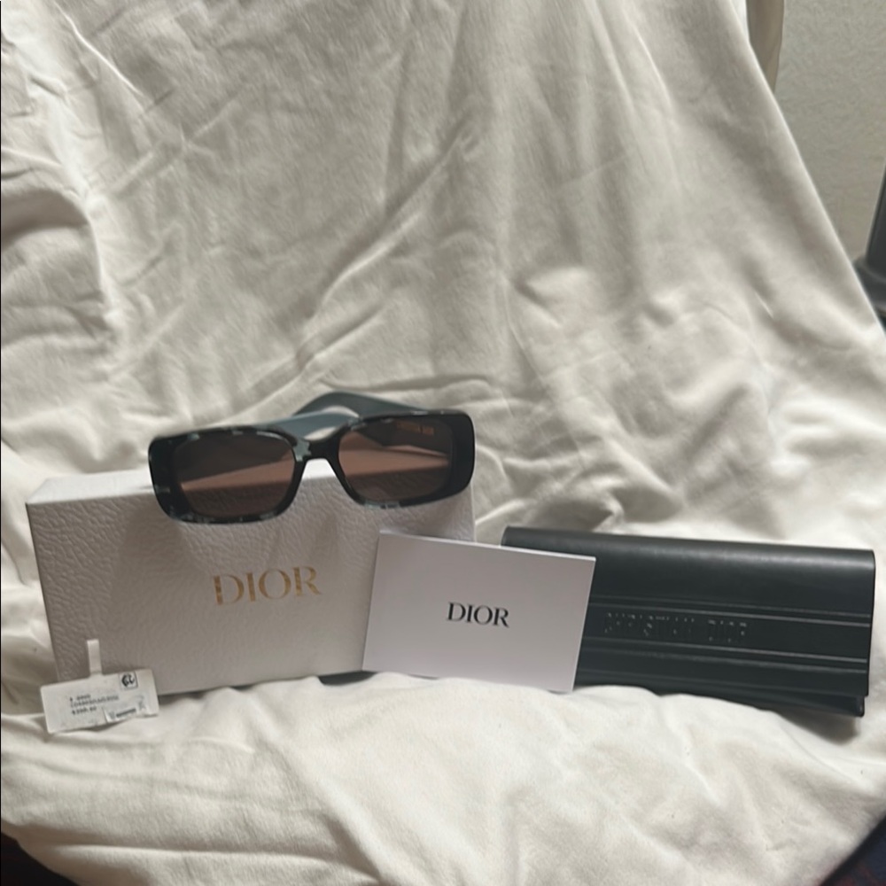 Dior Black and Brown Sunglasses